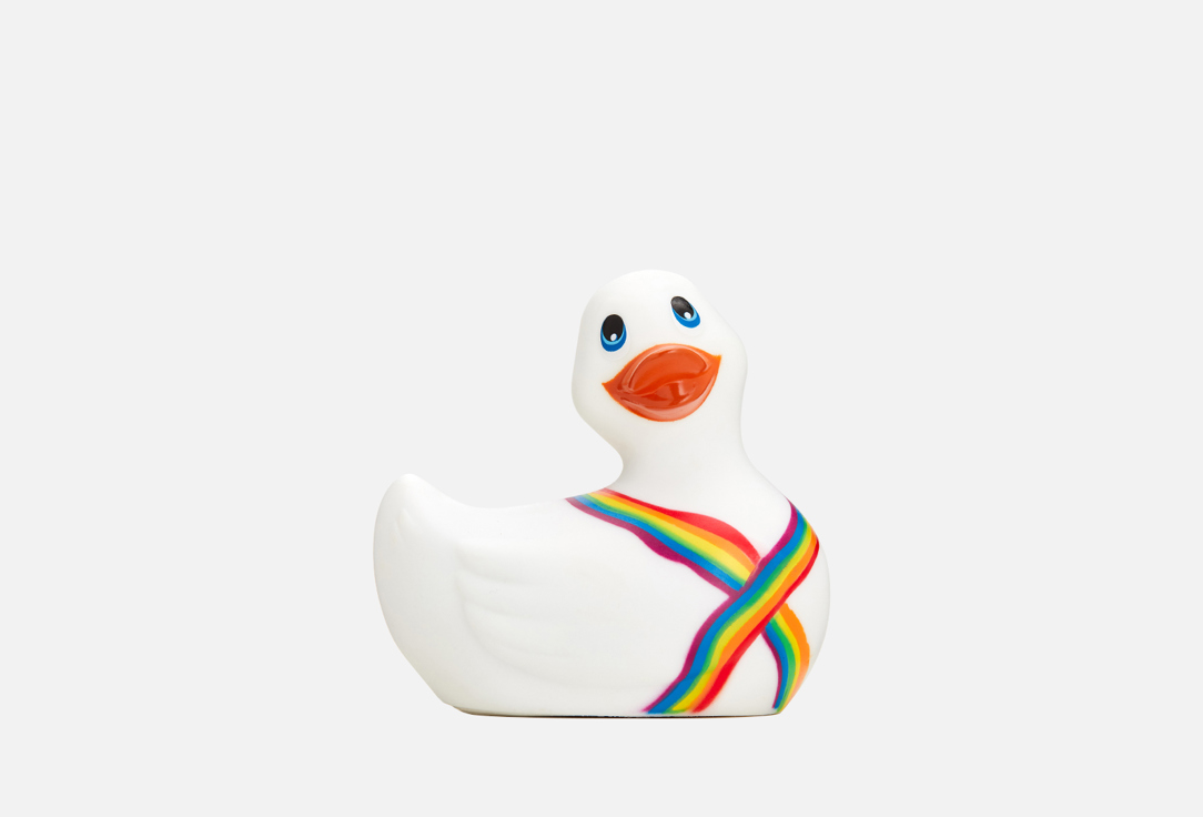 Вибратор-уточка  Big Teaze Toys Duck I Rub My Duckie 2.0 White 