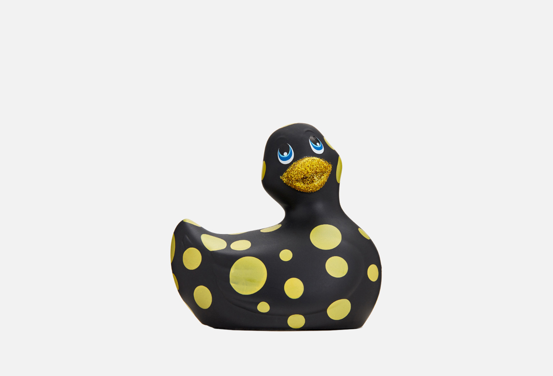 Вибратор-уточка  Big Teaze Toys Duck I Rub My Duckie 2.0 Black and Yellow 