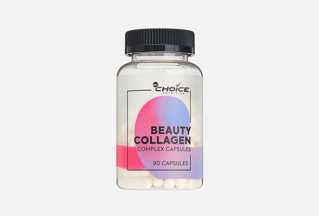Биологически активная добавка MYCHOICE NUTRITION Beauty Collagen Complex 90 шт биологически активная добавка beauty inside collagen bomb 60 шт