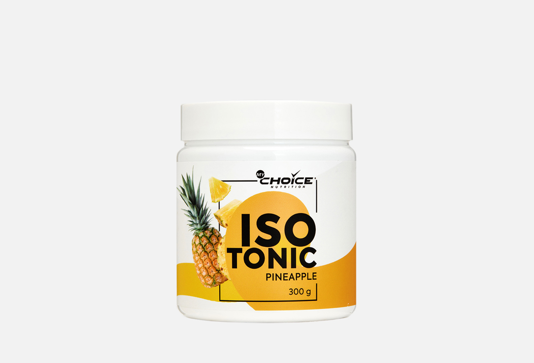 Специализированный пищевой продукт для питания спортсменов MYCHOICE NUTRITION Isotonic pineapple 300 г цена и фото