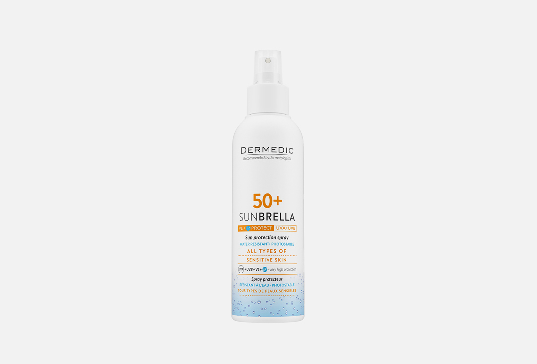 Изображение товара Солнцезащитное молочко-спрей SPF50 DERMEDIC Sunbrella
