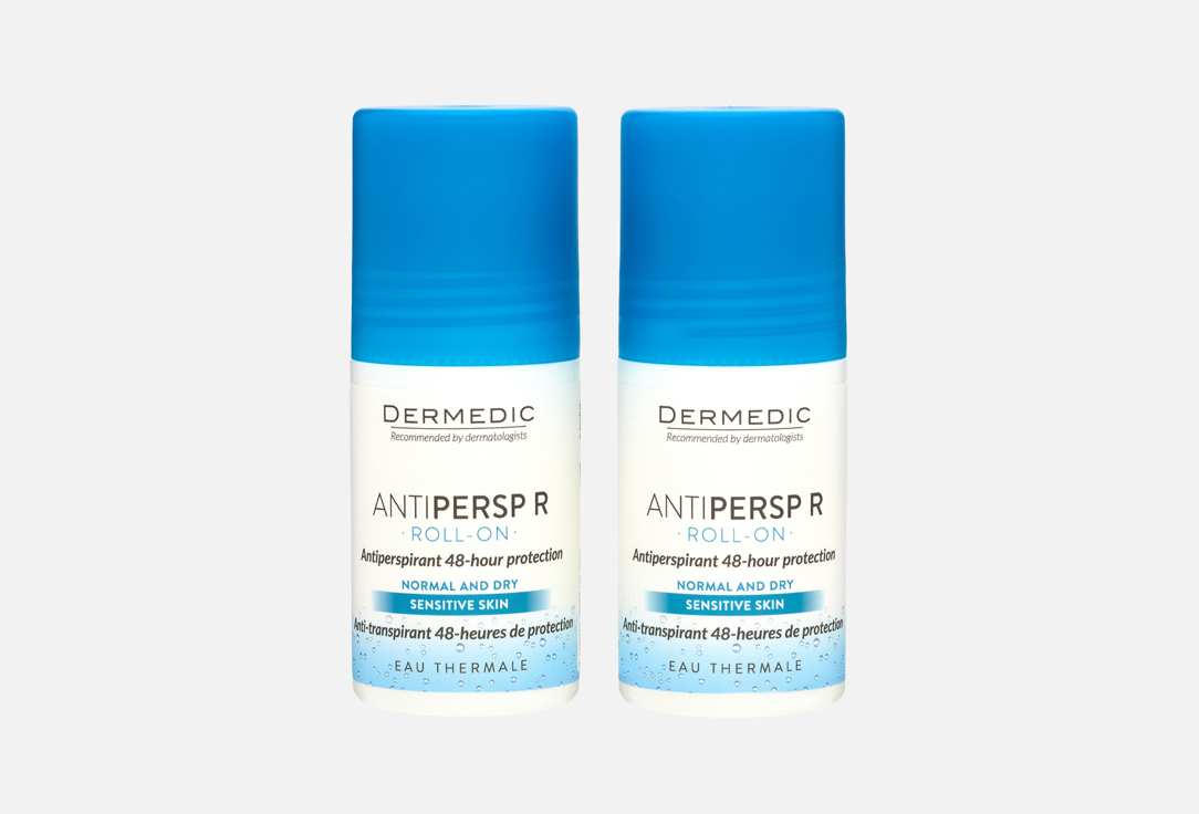 

Дезодорант-антиперспирант для тела DERMEDIC, Antipersp R roll on KIT 2 шт
