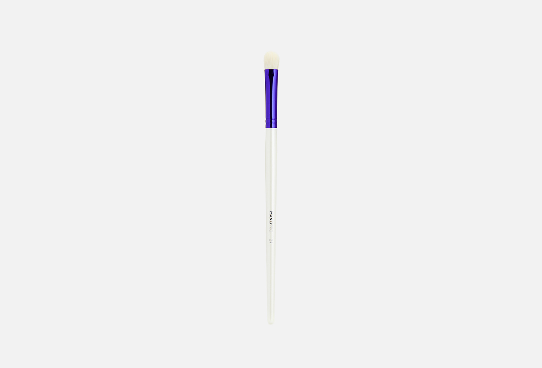 Маленькая плоская кисть для теней и растушевки карандаша Manly PRO К21 