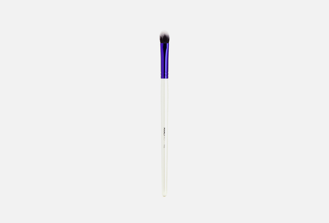 Маленькая плоская плотная кисть для теней, растушевки карандаша, консилера Manly PRO К102 