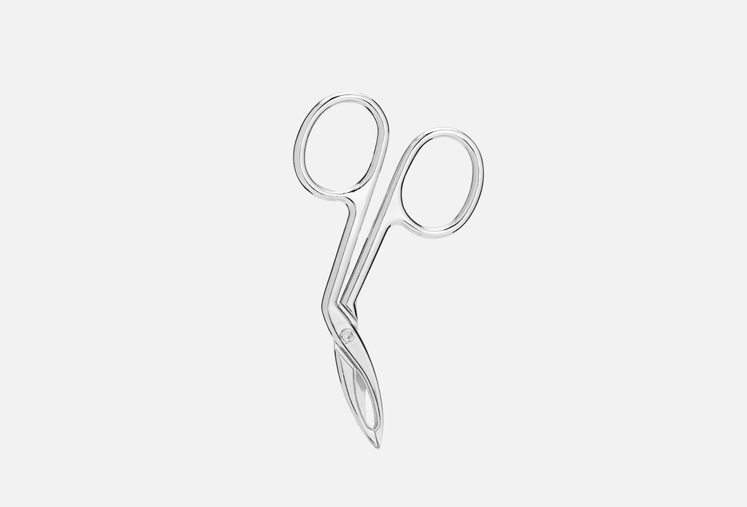 Изображение товара Ножницы-пинцет для бровей KAIZER серебро