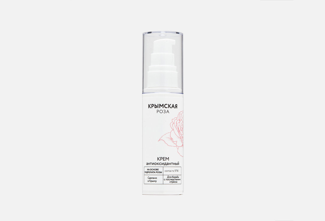 Крем для лица антиоксидантный КРЫМСКАЯ РОЗА Antioxidant face cream 50 мл
