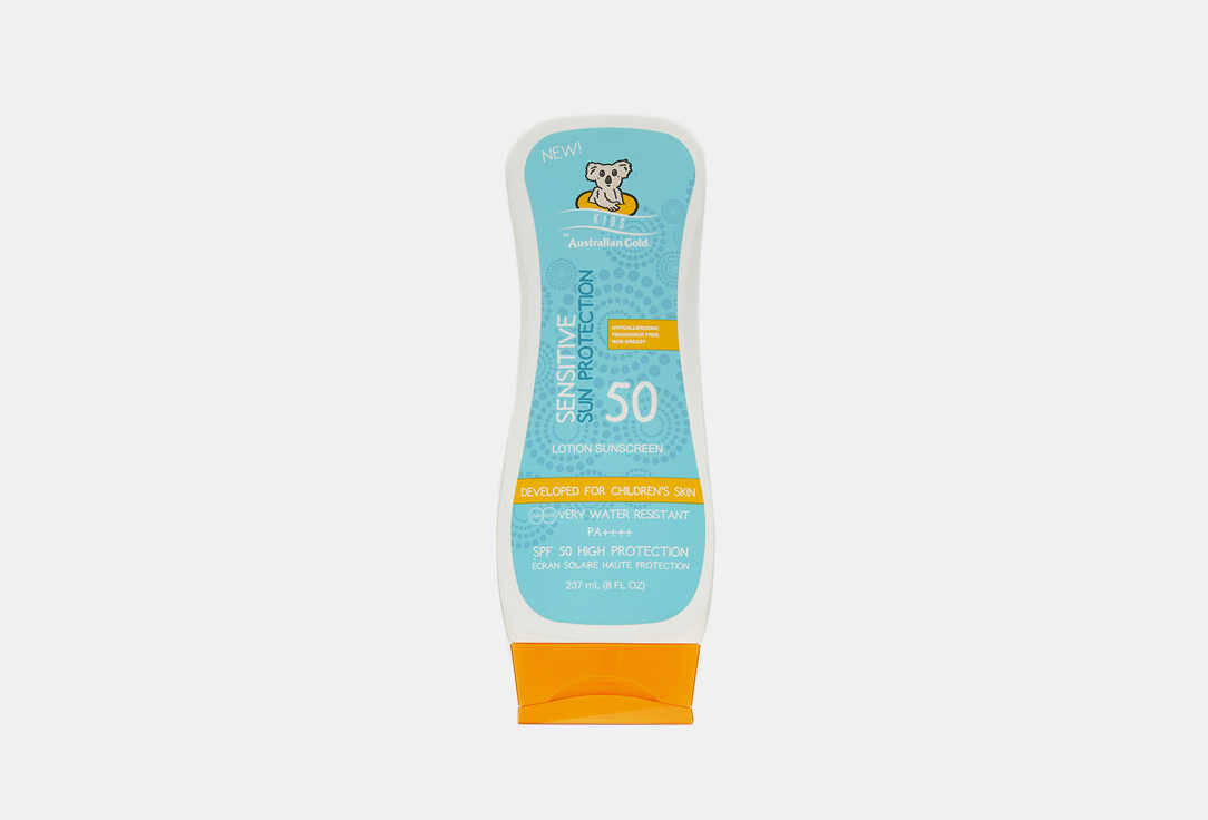 Изображение товара Солнцезащитный детский лосьон с фактором защиты SPF 50 Australian Gold Kids Lotion