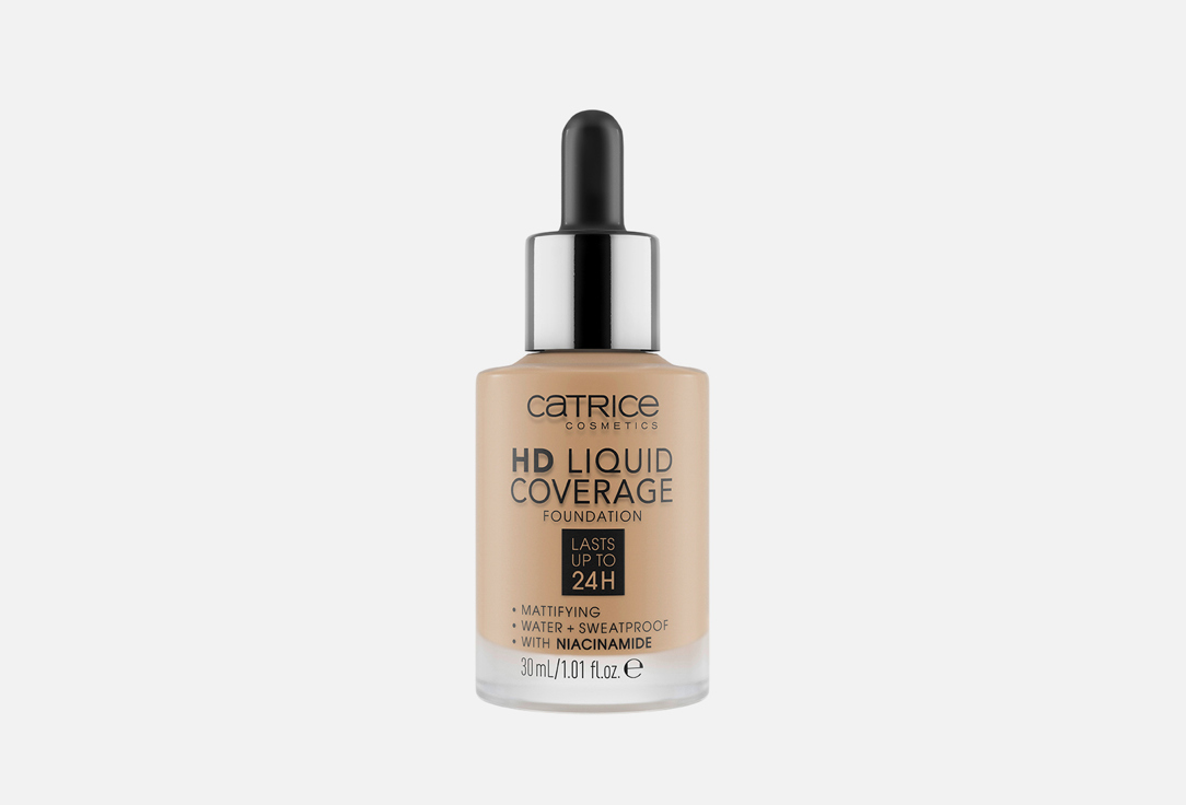 Тональная основа для лица Catrice HD Liquid Coverage 032 Nude Beige