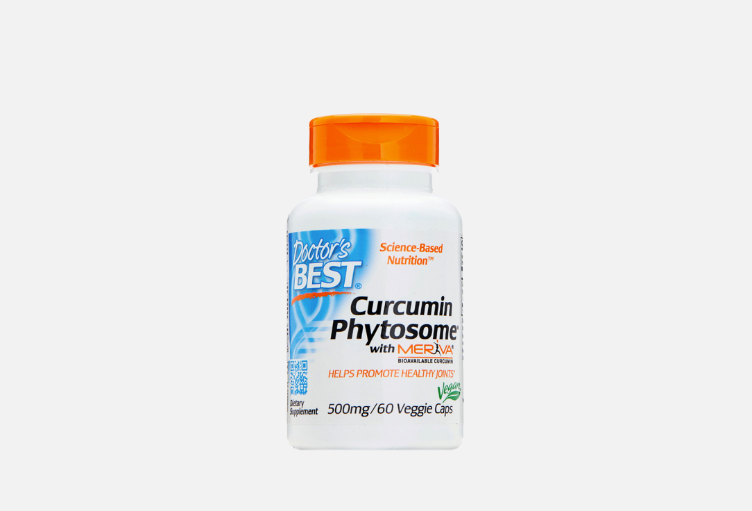 Куркумин DOCTORS BEST Curcumin phytosome 500 мг 60 шт celadrin doctors best 500 мг в капсулах 90 шт
