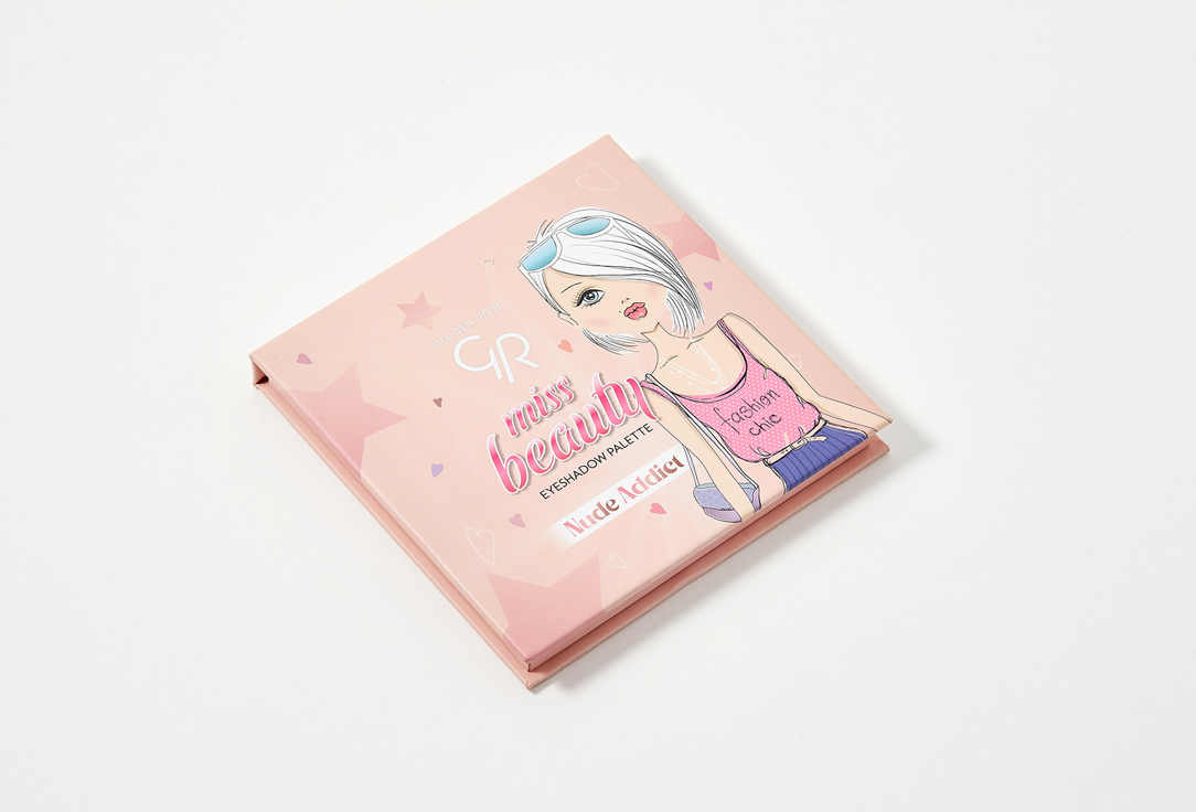 MISS BEAUTY EYESHADOW PALETTE NUDE ADDICT 11.7 г — фото 2