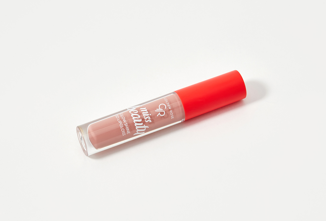 Блеск для губ  Golden Rose MISS BEAUTY GLOW SHINE 3D LIPGLOSS  01