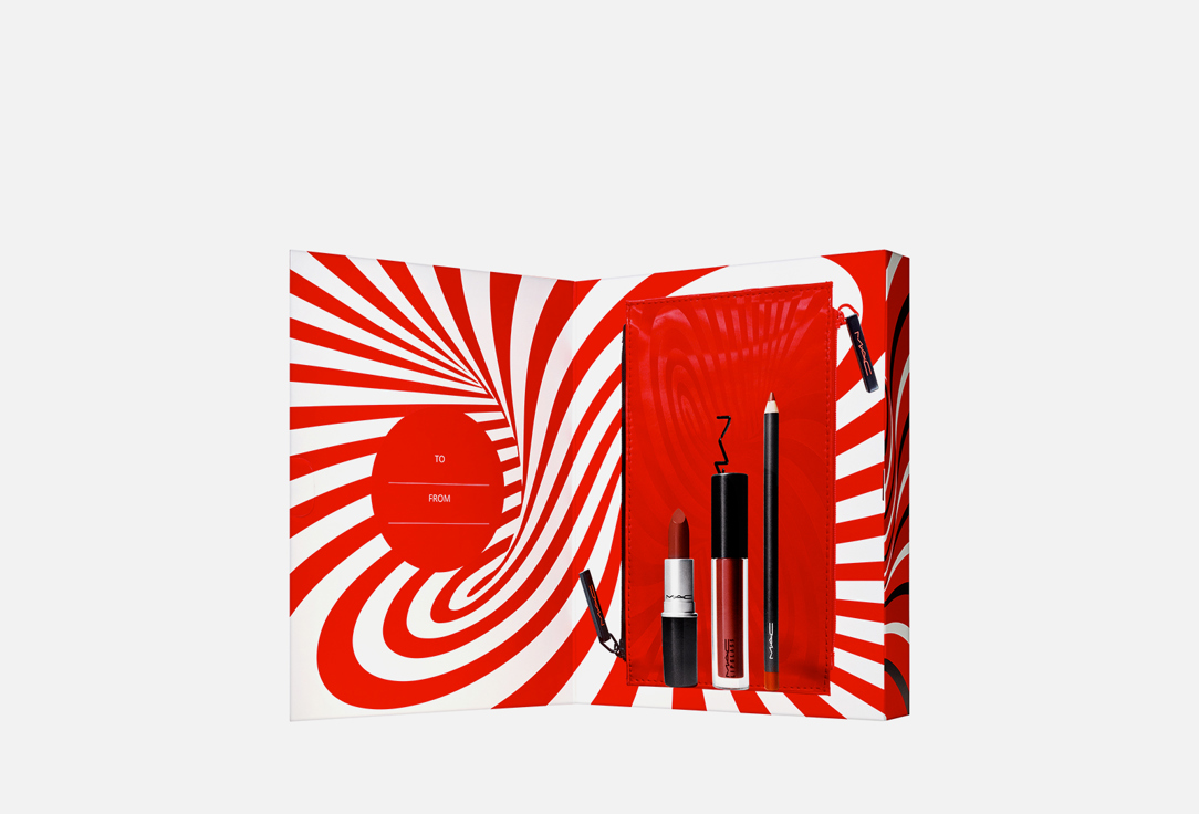 Набор для губ MAC Best-Kept Secret Lip Kit Red
