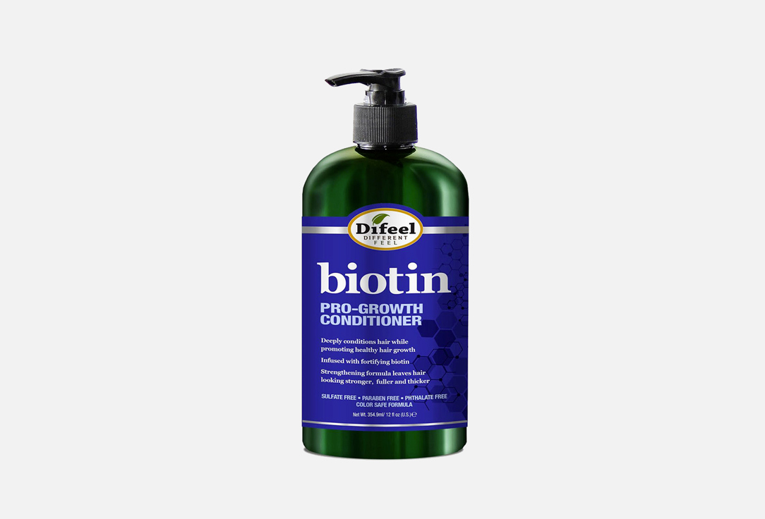 цена Кондиционер для роста волос с биотином DIFEEL Pro-Growth Biotin Conditioner 354.9 мл
