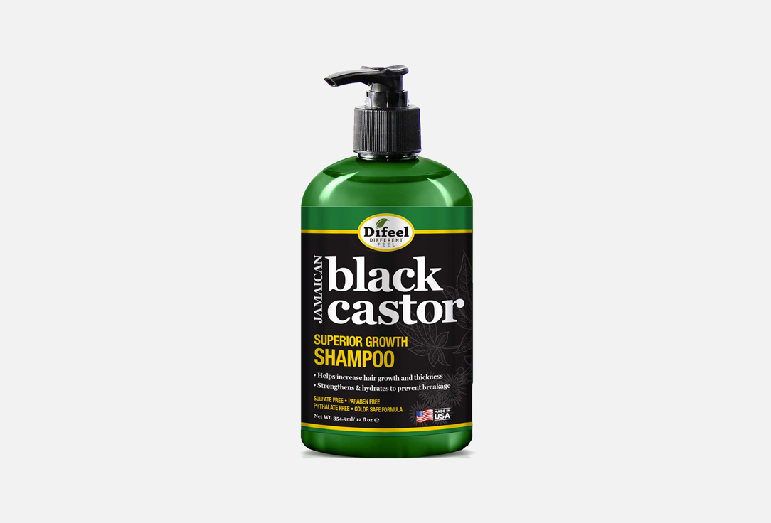 Шампунь для роста волос  Difeel Jamaican Black Castor Shampoo  