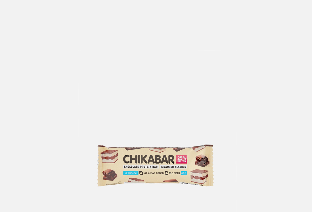 Батончик глазированный CHIKALAB Тирамису 1 шт chikalab chikalab шоколадная паста с фундуком mulatta