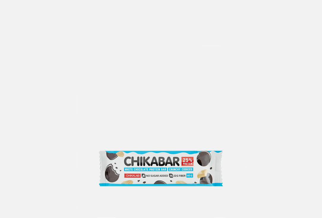 Батончик глазированный CHIKALAB Хрустящее печенье 1 шт батончик глазированный chikalab с начинкой тирамису 60 г