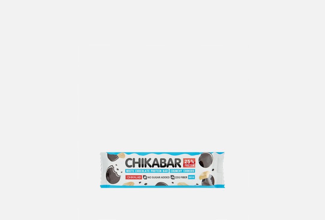 Батончик глазированный CHIKALAB Хрустящее печенье 1 шт здоровое питание chikalab батончик глазированный фисташковый йогурт layers