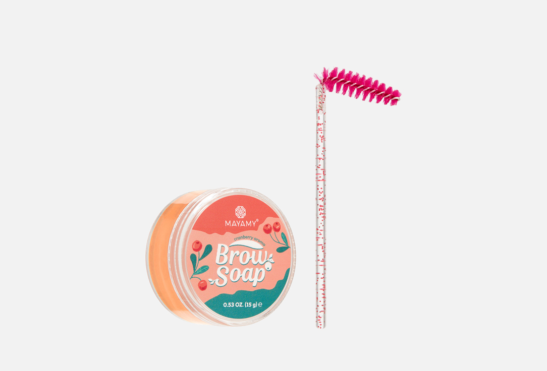 

Мыло для укладки бровей с щеточкой INNOVATOR COSMETICS, Бежевый, Mayamy Brow Soap 15 г