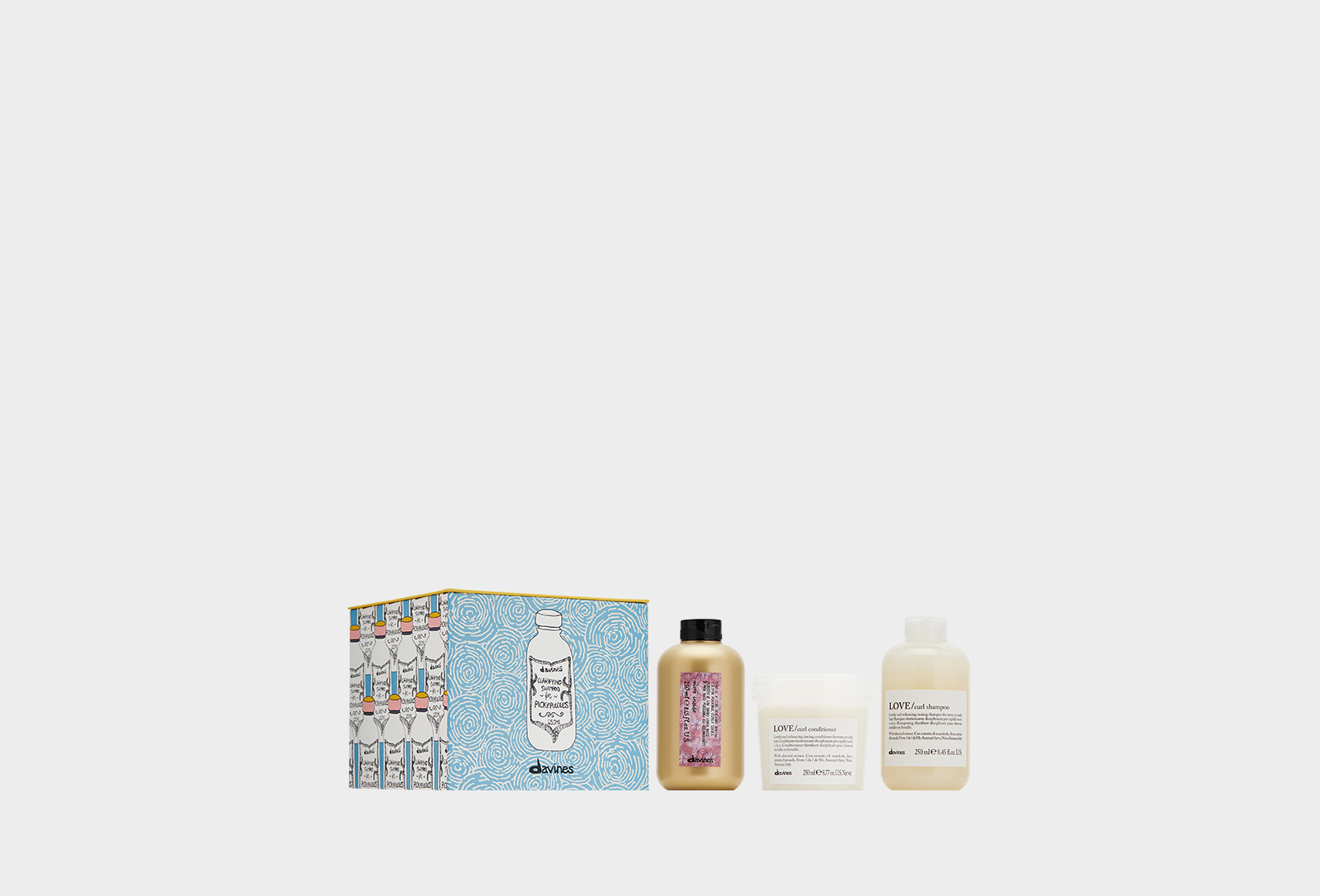 Davines Набор "Чудесный завиток" для вьющихся и кудрявых волос KIT LOVE ...