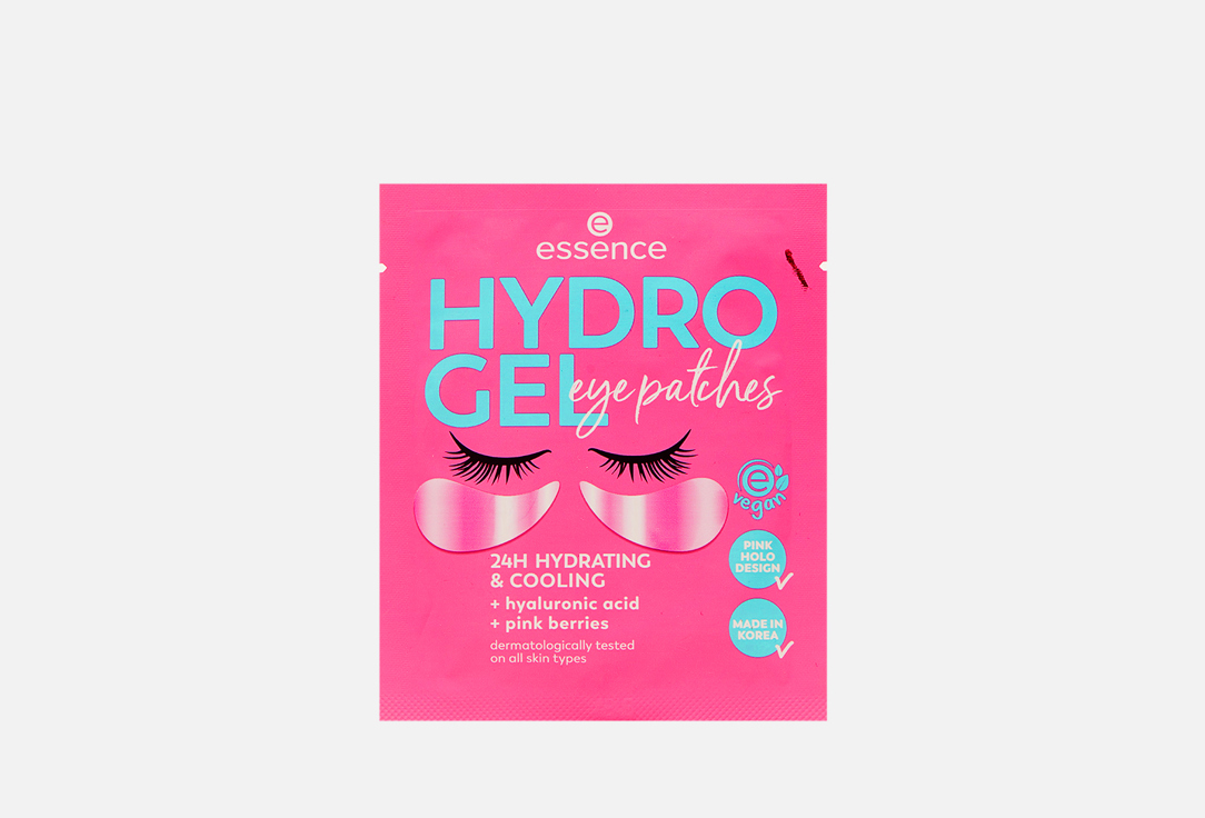 ПАТЧИ гидрогелевые ESSENCE HYDRO GEL 2 шт essence гидрогелевые патчи essence hydro gel eye patches 30 шт