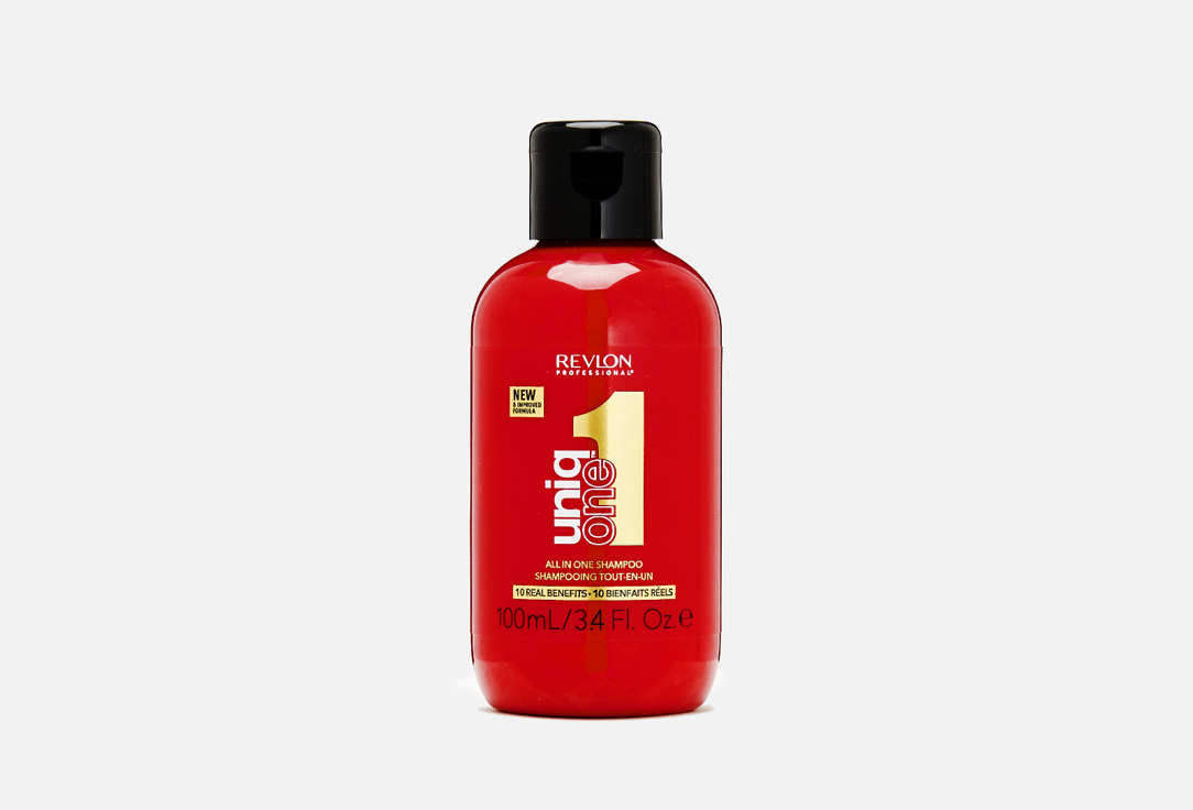 цена Многофункциональный шампунь для волос (тревел) REVLON PROFESSIONAL UNIQONE SHAMPOO 100 мл