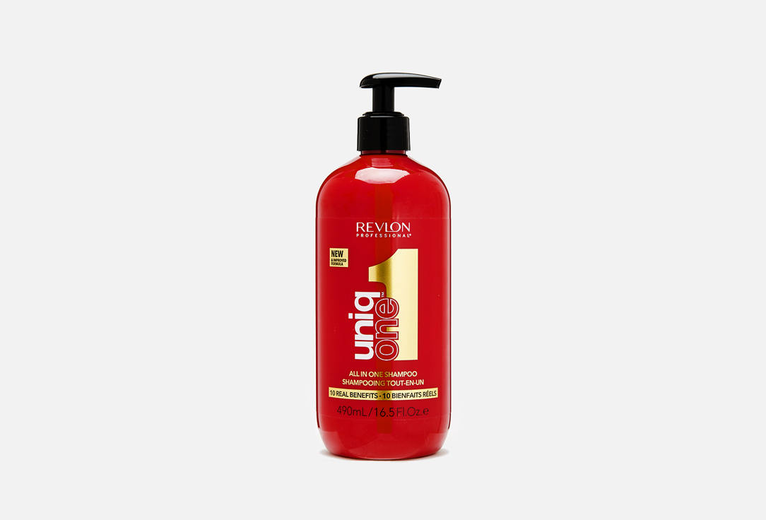 Многофункциональный шампунь для волос REVLON PROFESSIONAL UNIQONE SHAMPOO 490 мл цена и фото