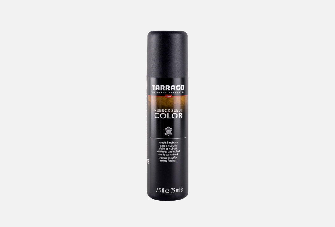Краситель для замши и нубука, темно-коричневый TARRAGO NUBUCK COLOR 1 шт пена очиститель для кожи замши нубука текстиля tarrago shampoo 200 мл