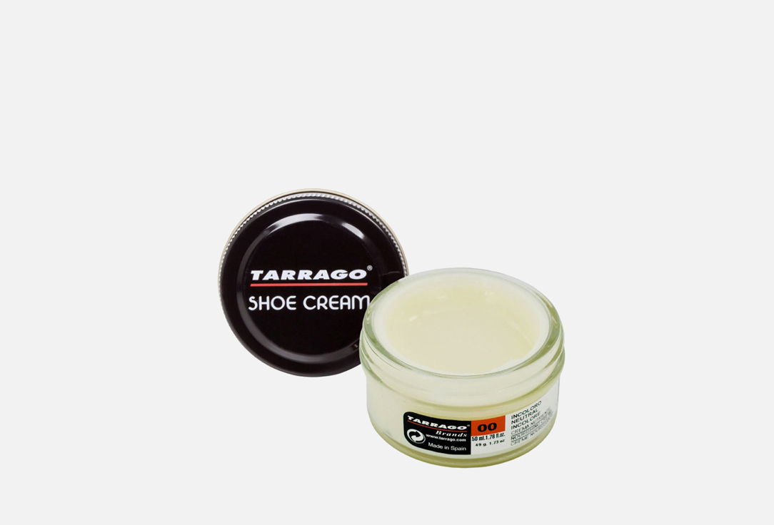 Крем-краска для обуви, натуральный TARRAGO Shoe Cream 