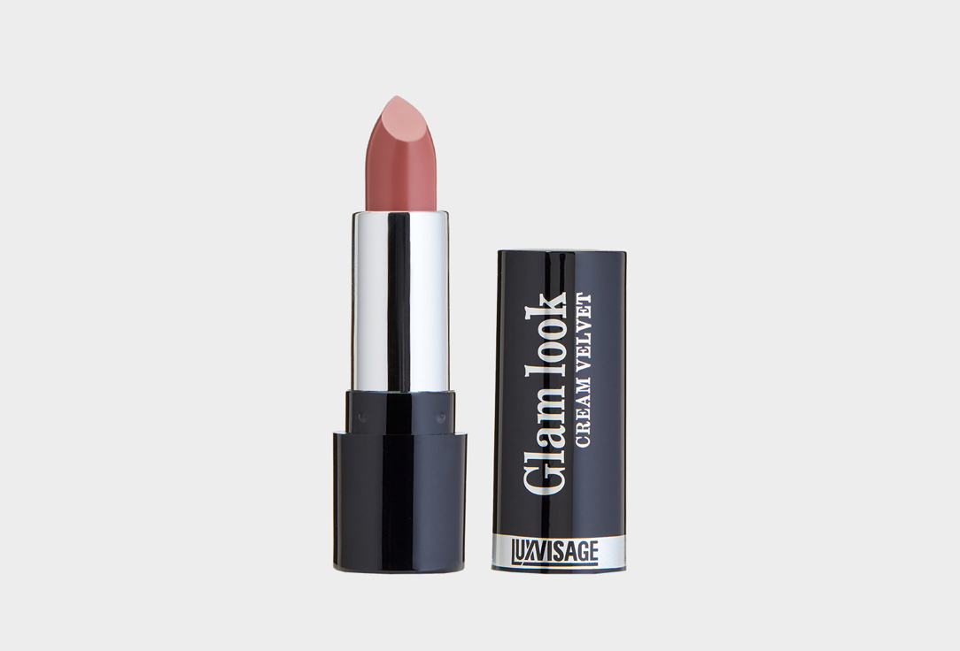 Cатиновая губная помада LUXVISAGE GLAM LOOK cream velvet 4 г