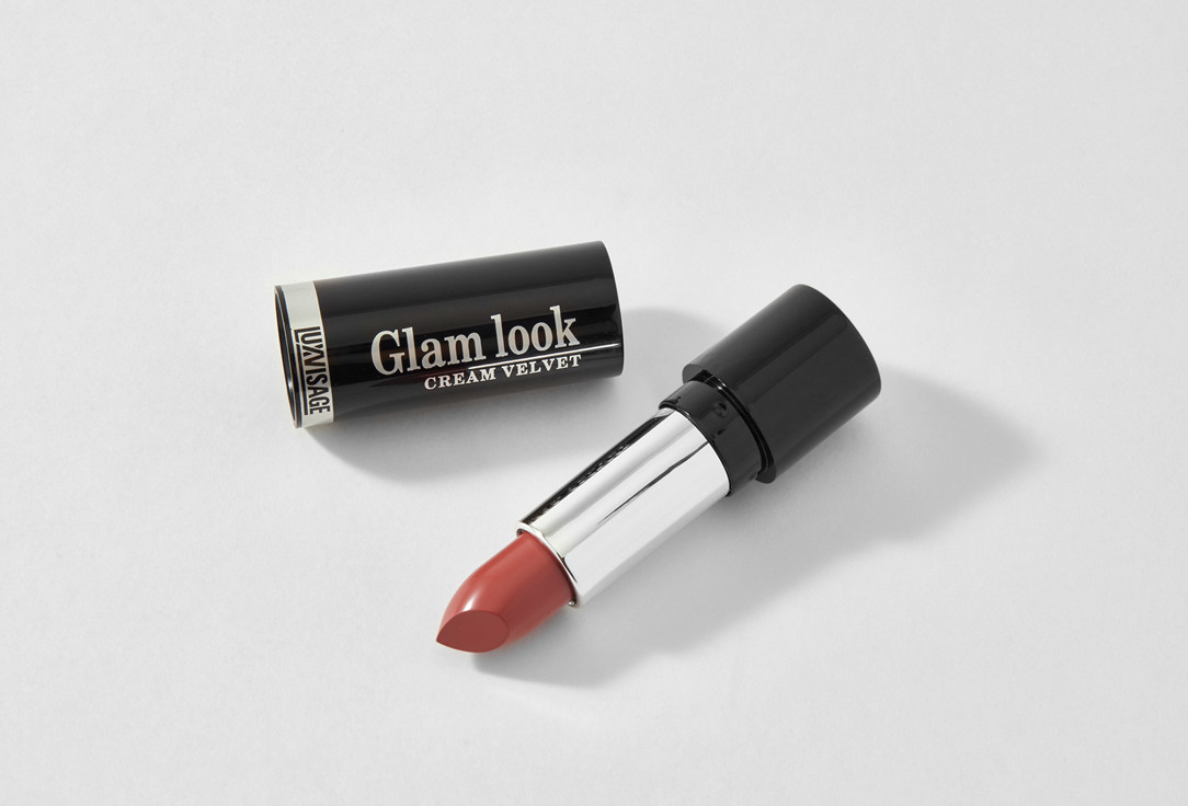 LUXVISAGE Cатиновая губная помада GLAM LOOK cream velvet