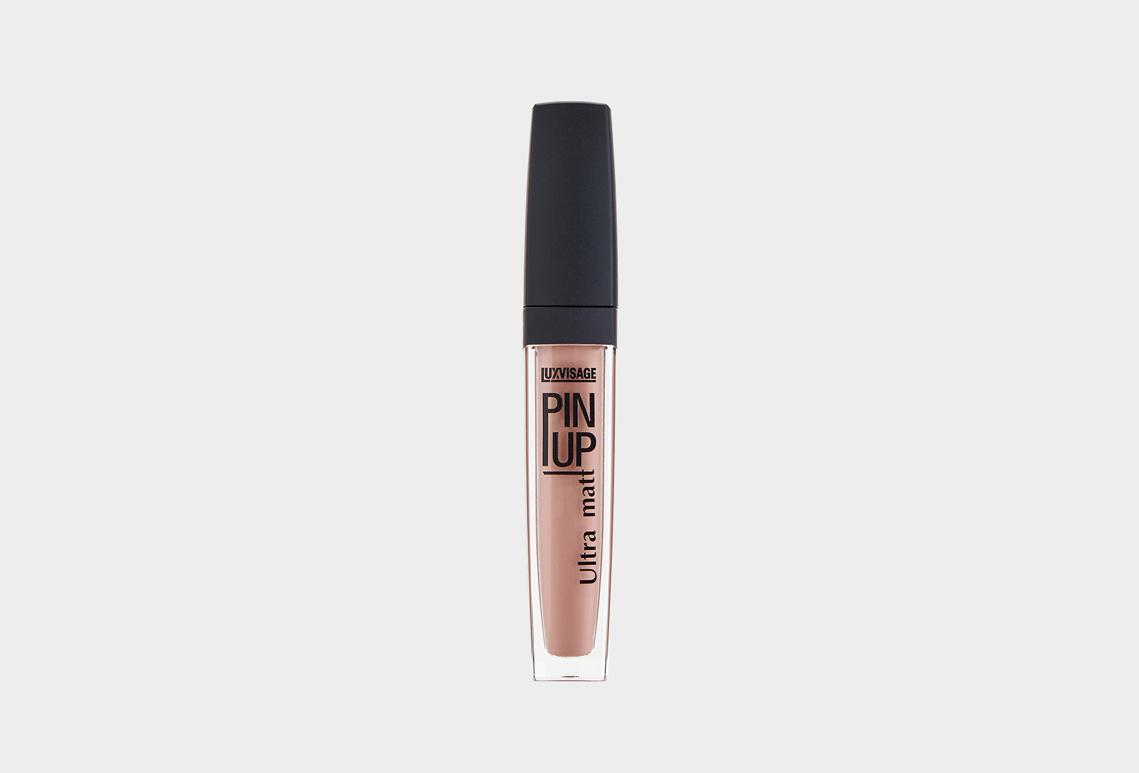 LUXVISAGE Стойкая жидкая матовая помада Pin-Up 39, Beige nude 5 г ...