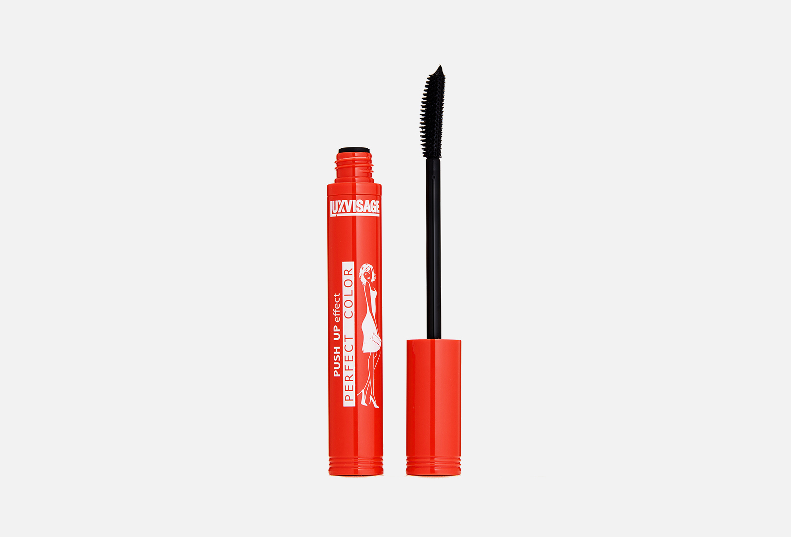 LUXVISAGE Тушь для ресниц Perfect Color PUSH UP effect Black 9 г ...