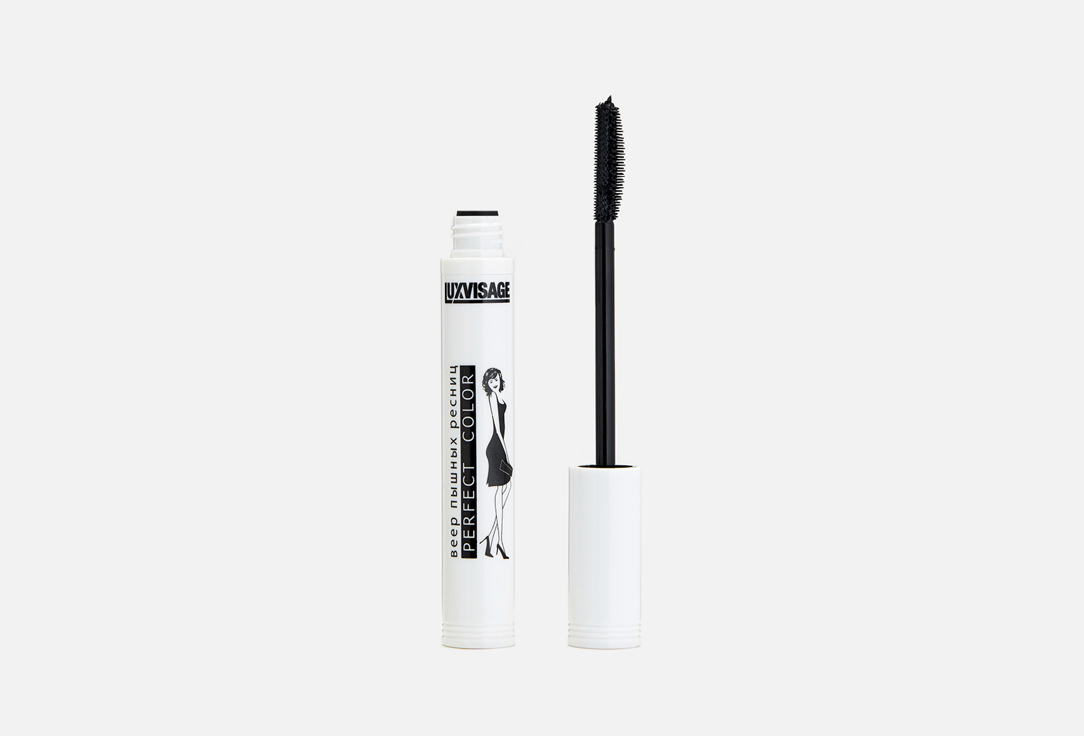 Тушь для ресниц LUXVISAGE Perfect Color  9 г