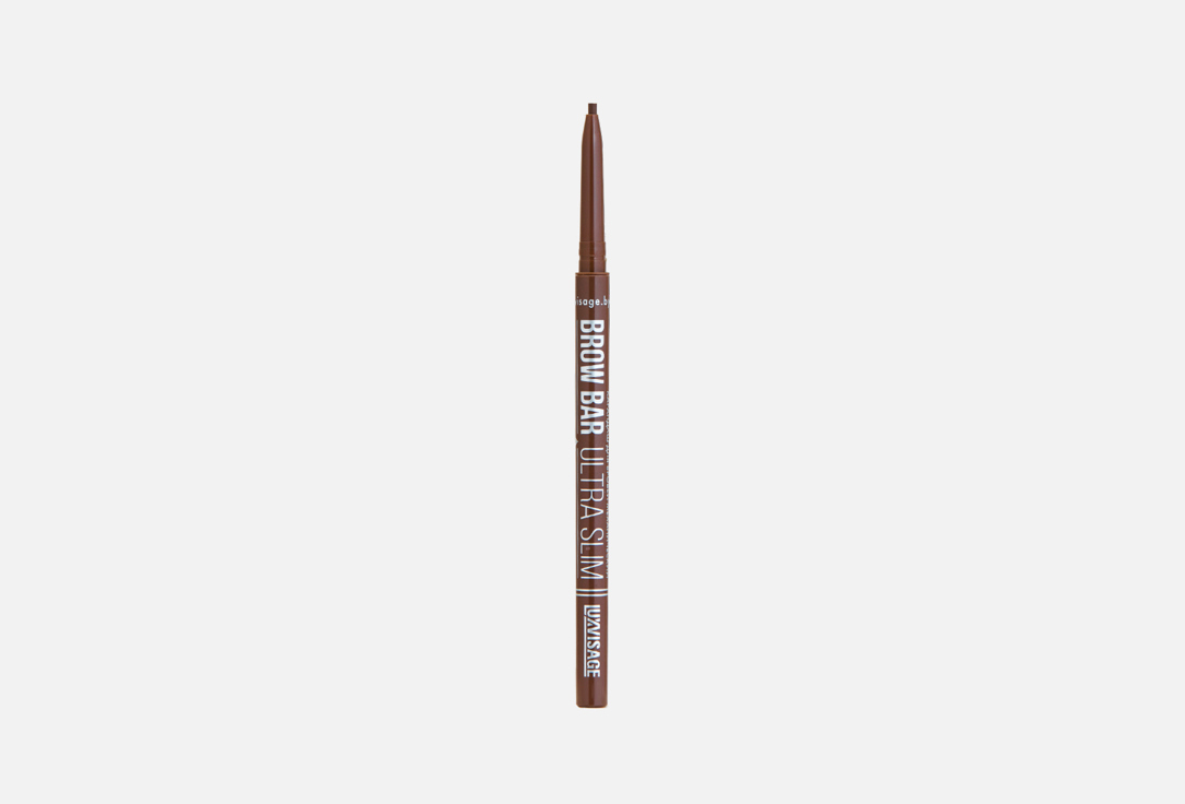 Ультратонкий механический карандаш для бровей LUXVISAGE Brow Bar Ultra Slim 0.09 г lilo карандаш для бровей browliner оттенок 53 medium brown