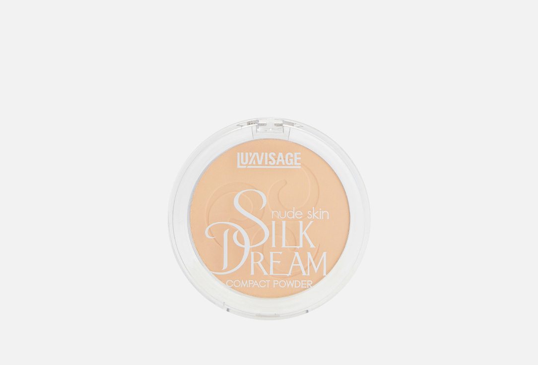 компактная пудра luxvisage silk dream nude skin тон 4 розовый беж Пудра для лица LUXVISAGE Silk Dream nude skin 10 г