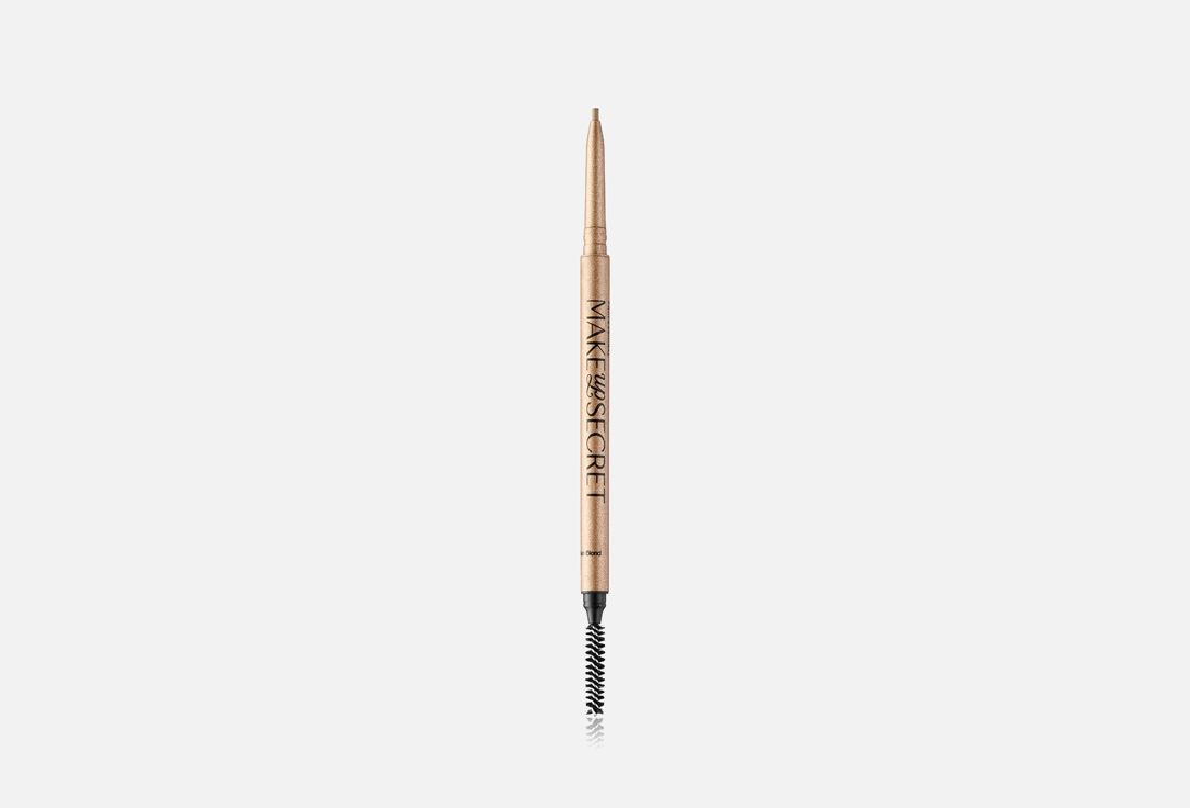 Ультратонкий стойкий карандаш для бровей MAKE UP SECRET Ultra-Slim Waterproof Browliner Ash Blond