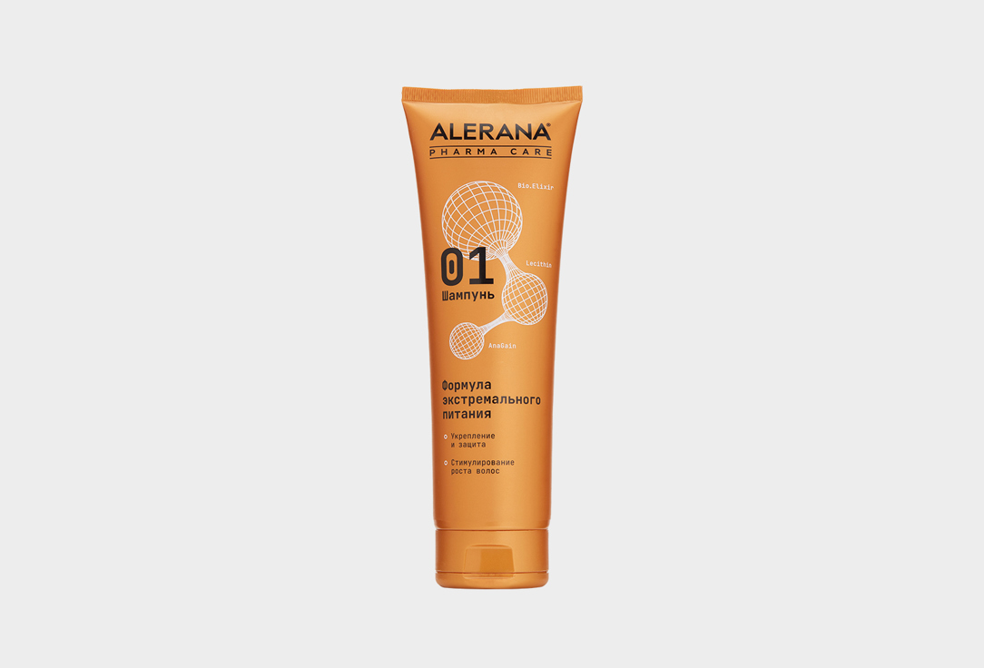 Шампунь для волос, питательный ALERANA PHARMA CARE Shampoo – extreme nourishment formula 260 мл цена и фото