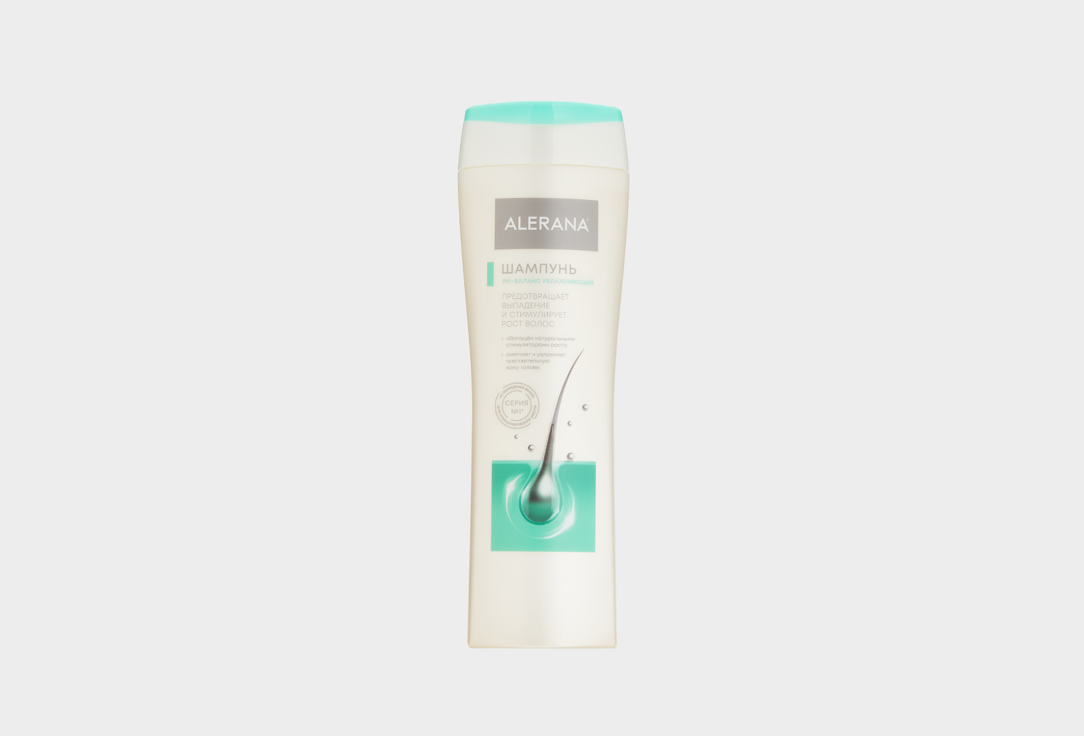 Шампунь для волос ALERANA Shampoo PH-BALANCE moisturizing 250 мл шампунь увлажняющий ph баланс alerana алерана 250мл