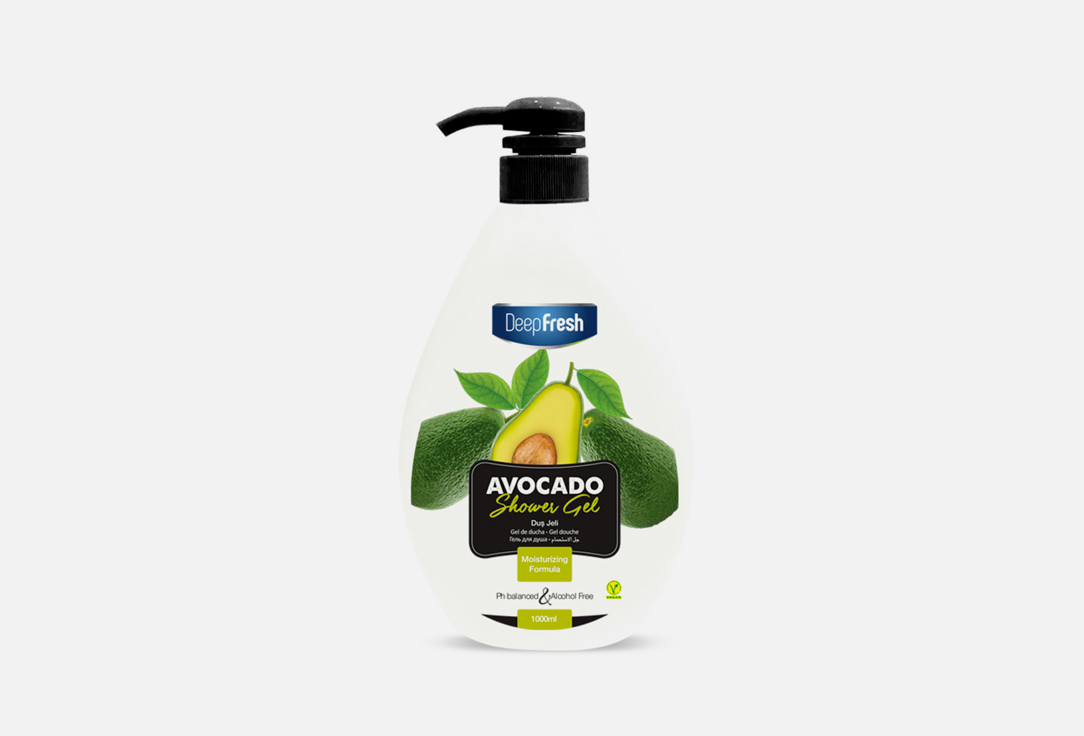Изображение товара Гель для душа DEEP FRESH AVACADO 1 л с экстрактом авокадо для всех типов кожи