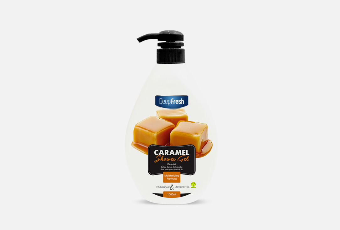 Гель для душа DEEP FRESH Caramel 1 л гель для душа deep fresh гель для душа caramel
