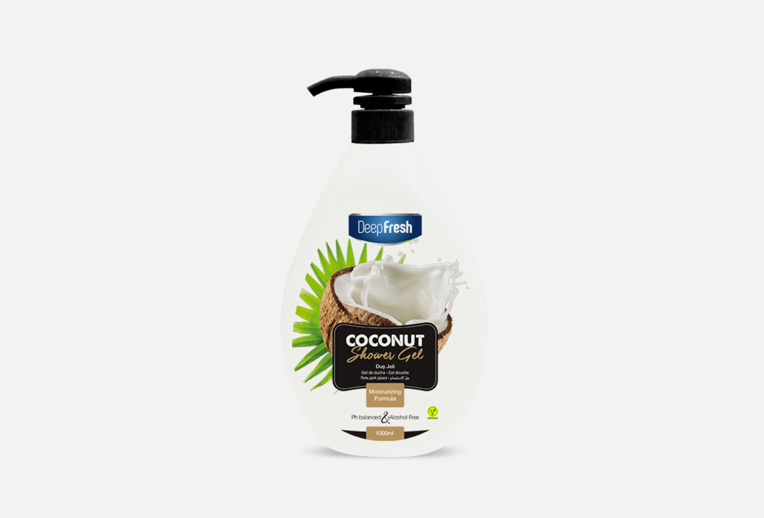 Гель для душа DEEP FRESH COCONUT 1 л гель для душа deep fresh гель для душа coconut