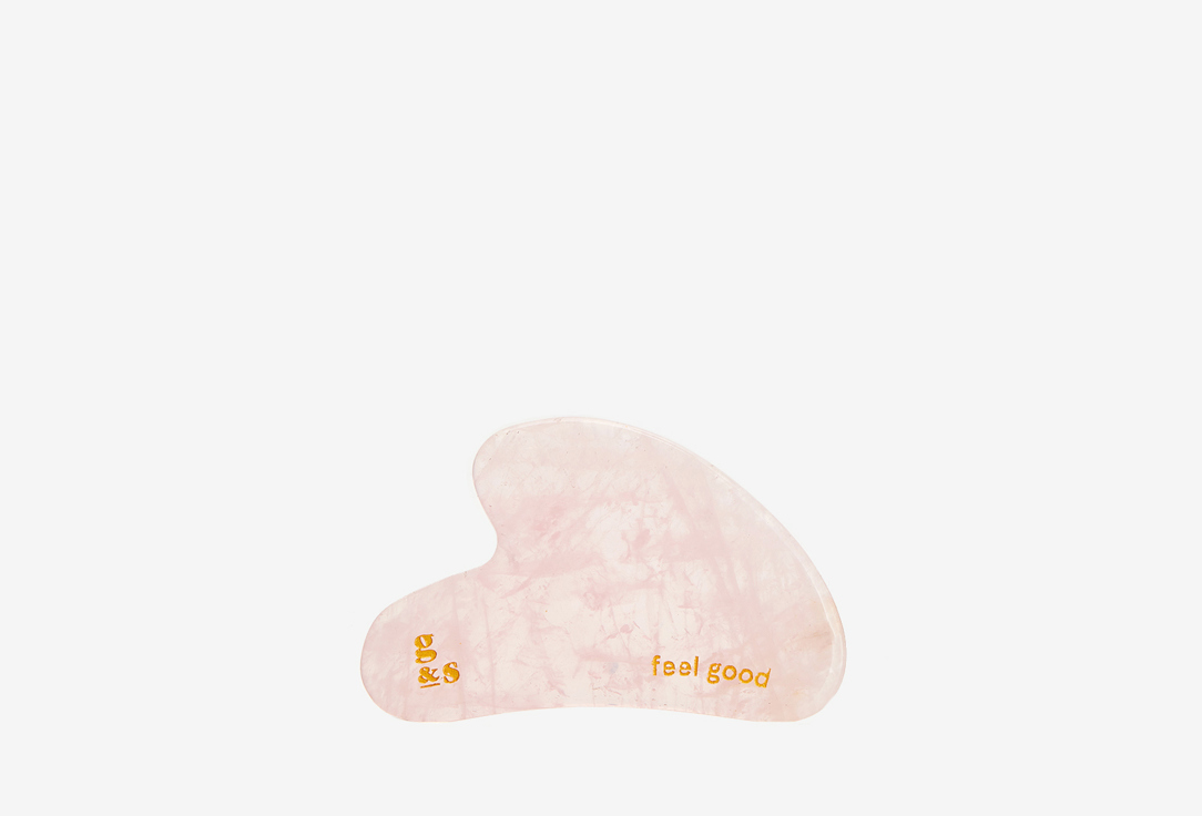

Массажер Гуа Ша из розового кварца GRACE&STELLA, Rose Quartz Gua Sha 1 шт