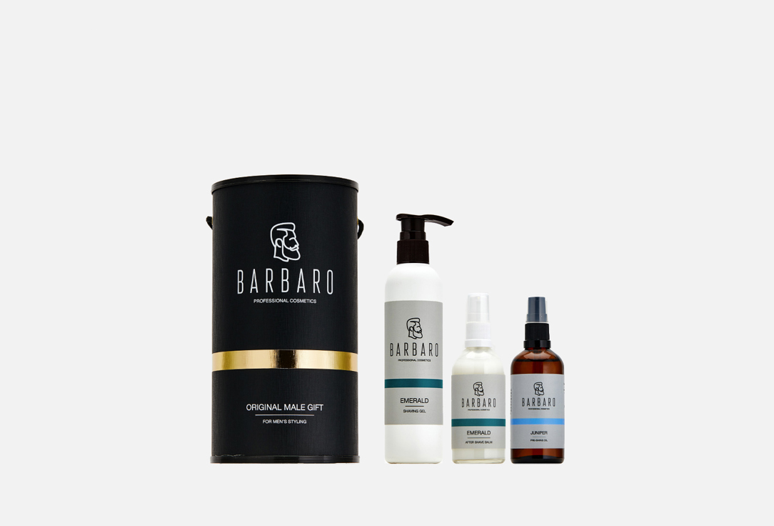 Подарочный набор BARBARO Shave kit v.2 1 шт подарочный набор для роста бороды barbaro