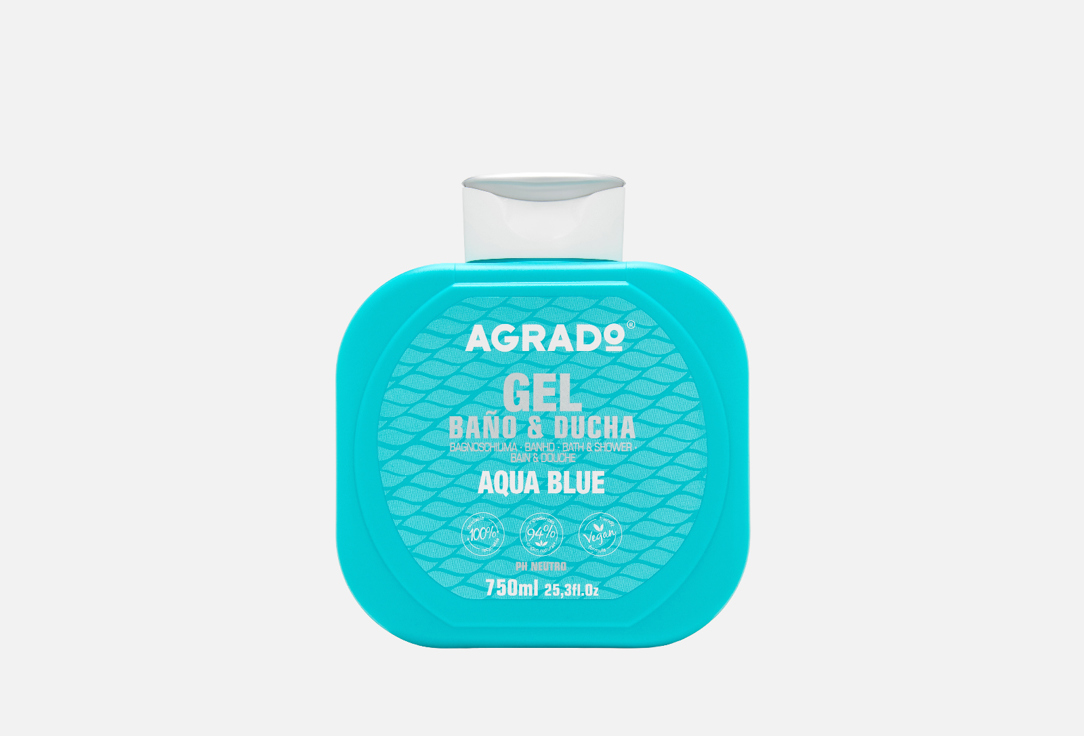Изображение товара Гель для душа AGRADO Aqua Blue