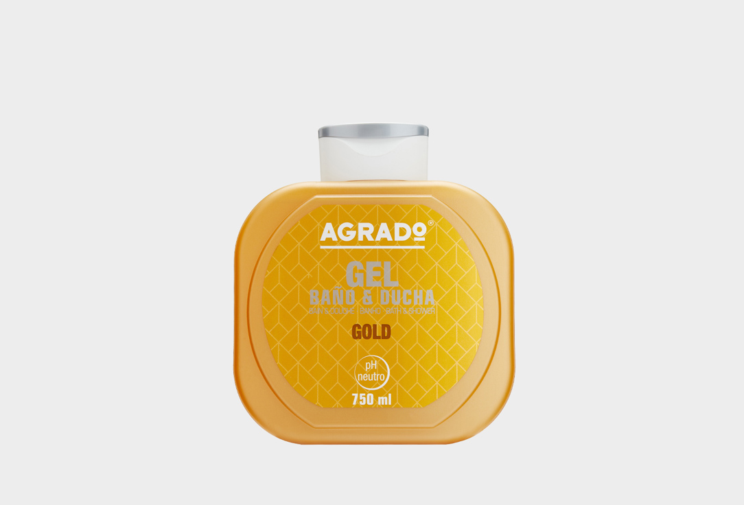 Гель для душа AGRADO GOLD 750 мл гель для душа agrado sales marinas 750мл