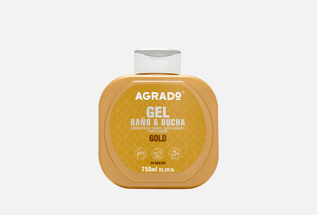 Изображение товара Гель для душа AGRADO Gold