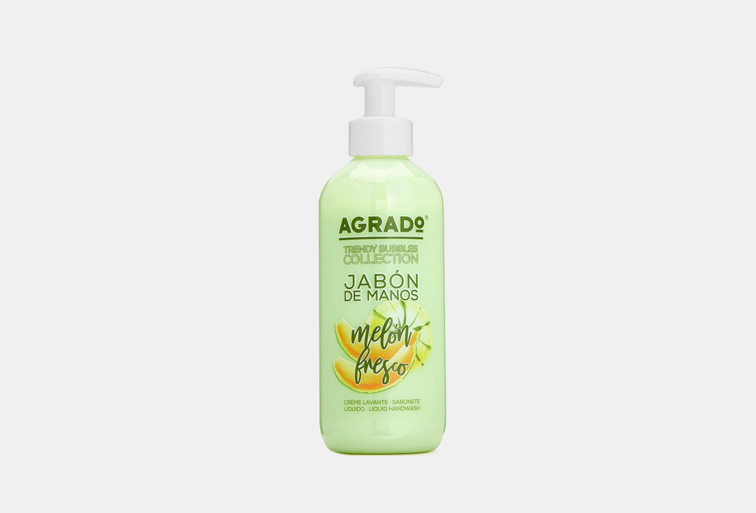 Мыло для рук жидкое AGRADO TRENDY BUBBLES FRESH MELON 300 мл