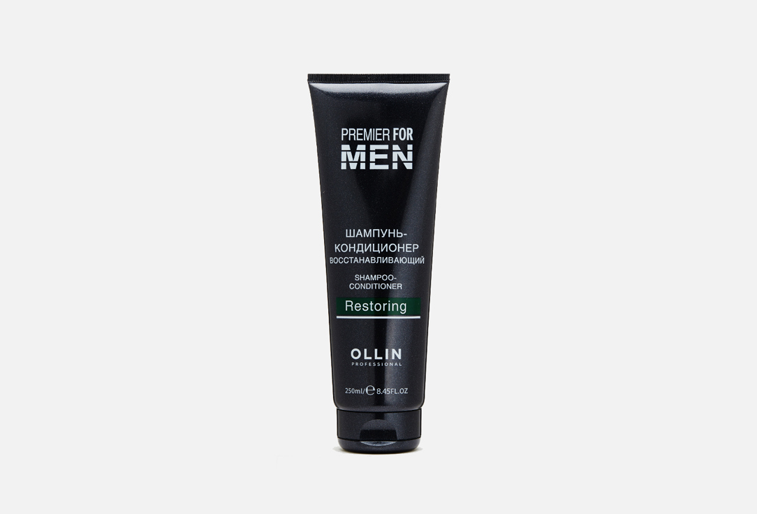 Шампунь-кондиционер восстанавливающий OLLIN PROFESSIONAL PREMIER FOR MEN 250 мл ollin шампунь для волос premier for men stimulating 250 мл