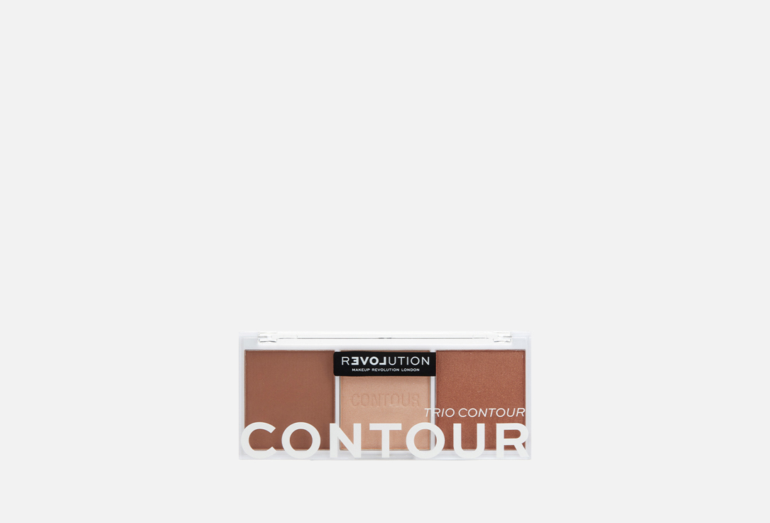Изображение товара Палетка для скульптурирования лица RELOVE Revolution Contour Trio Бюджетная косметика