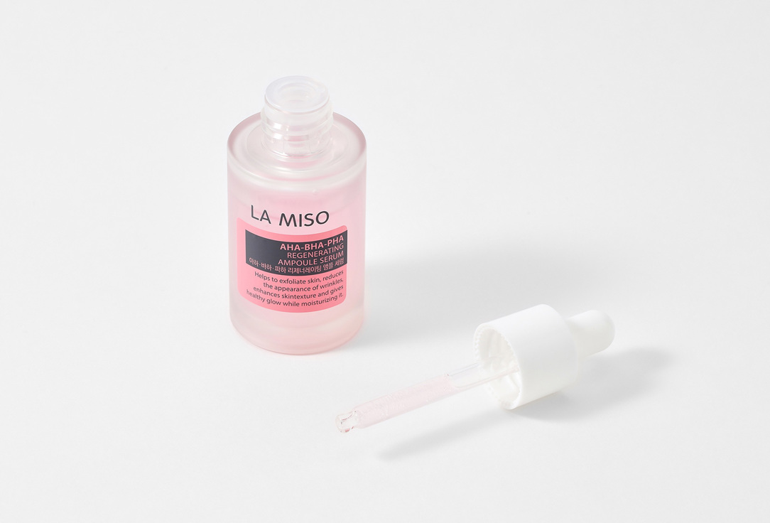 Ампульная обновляющая сыворотка с кислотами La Miso Aha-bha-pha regenerating ampoule serum 
